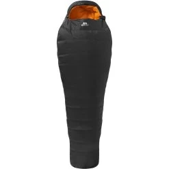 Mountain Equipment Glacier 300 Regular Sleeping Bag ME-006754 - Zip Left - Obsidian