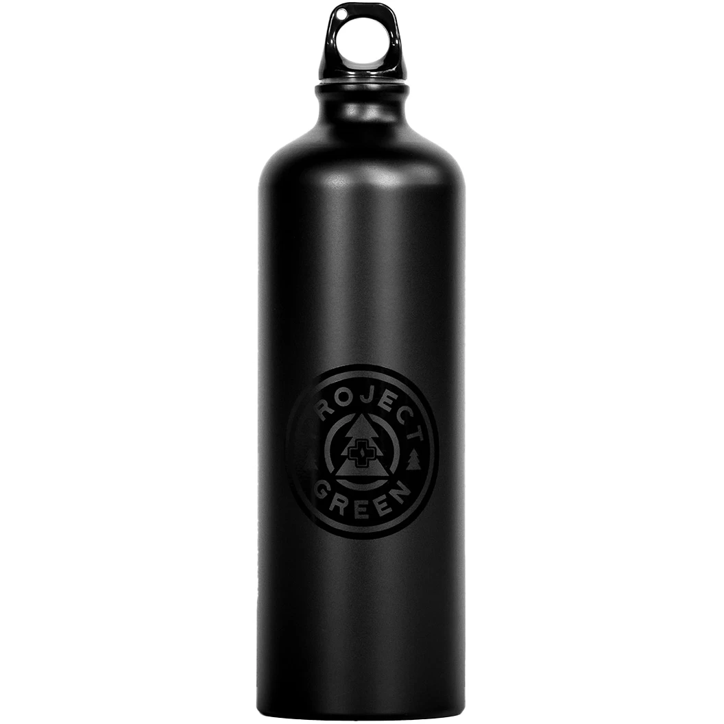 Muc-Off Project Green Aluminium Bottle - Black - Image 2