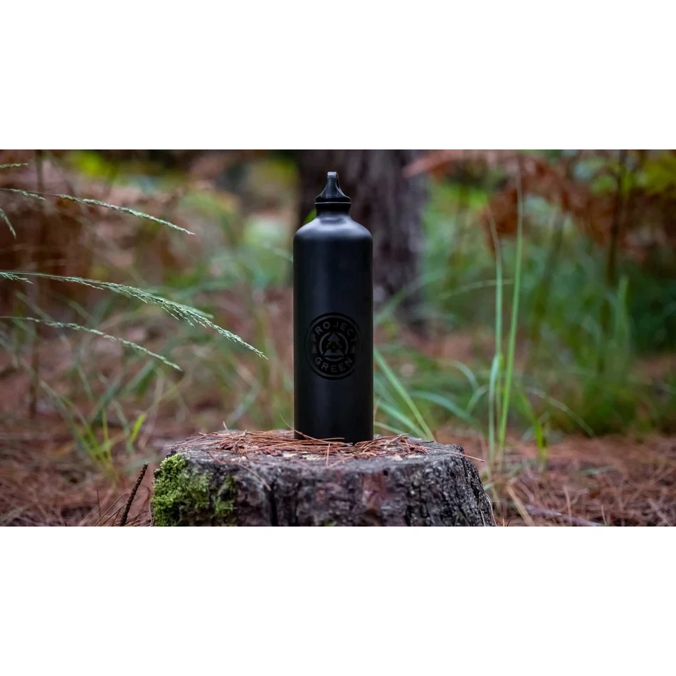 Muc-Off Project Green Aluminium Bottle - Black - Image 4