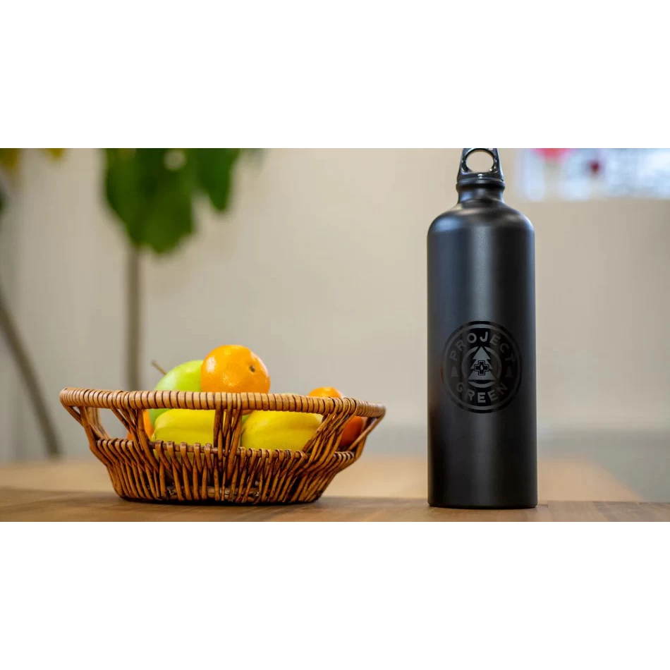 Muc-Off Project Green Aluminium Bottle - Black - Image 5