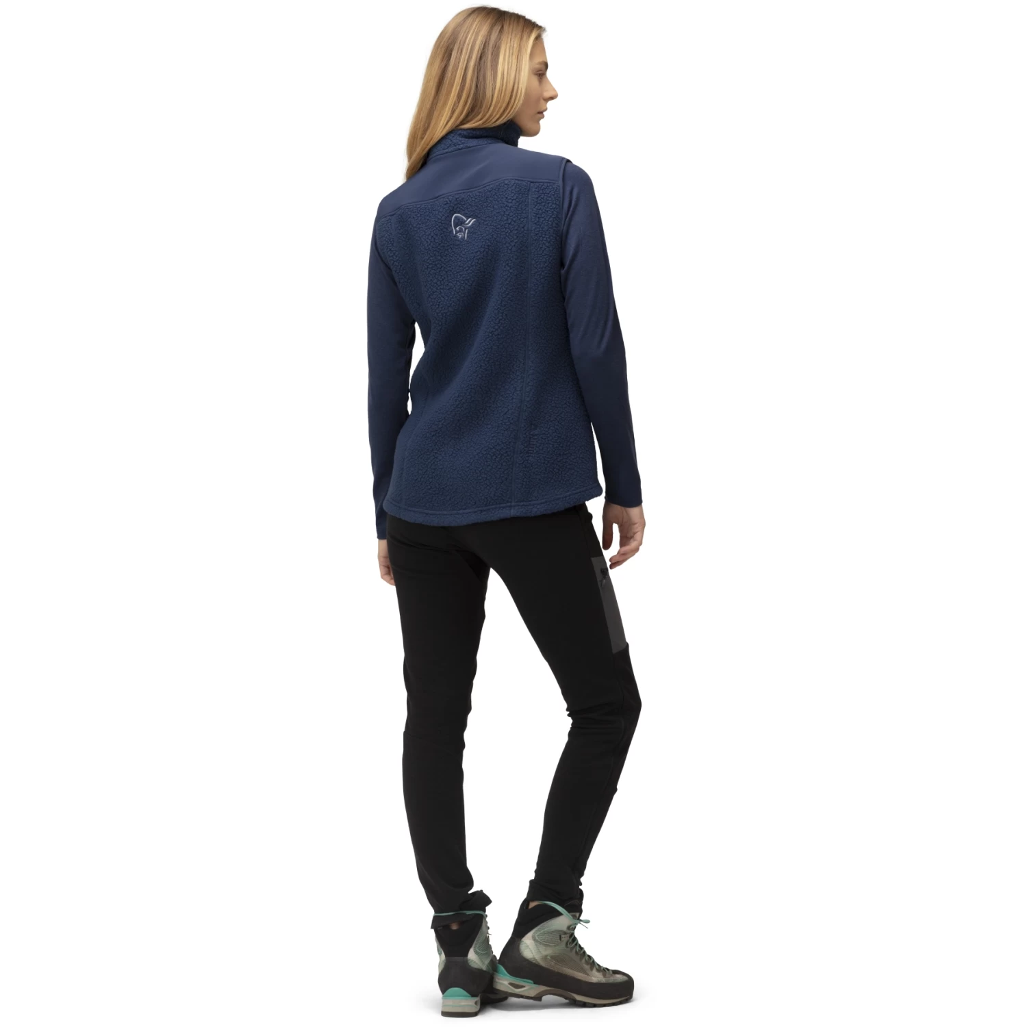 Norrona Trollveggen Thermal Pro Vest Women - Indigo Night - Image 5