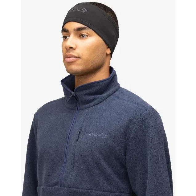 Norrona Warmwool2 Headband - Caviar - Image 2