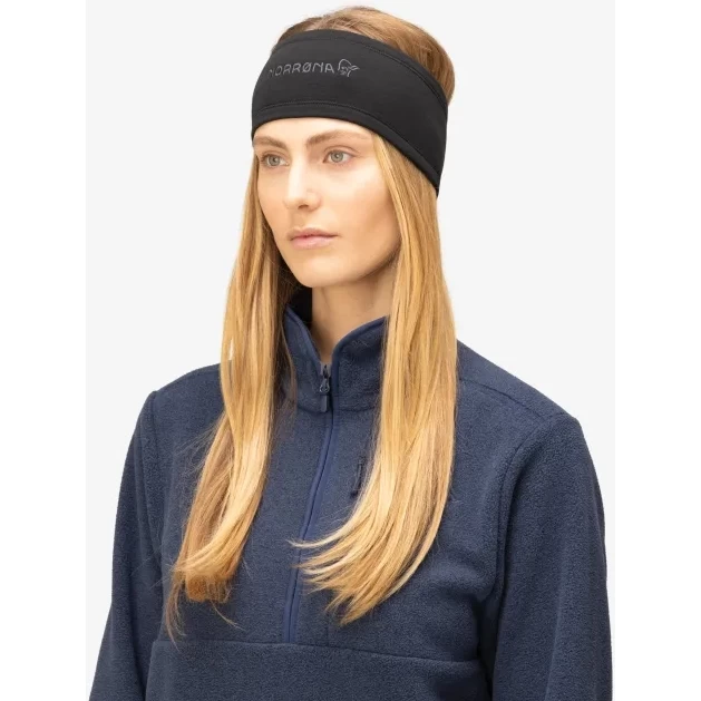 Norrona Warmwool2 Headband - Caviar - Image 4