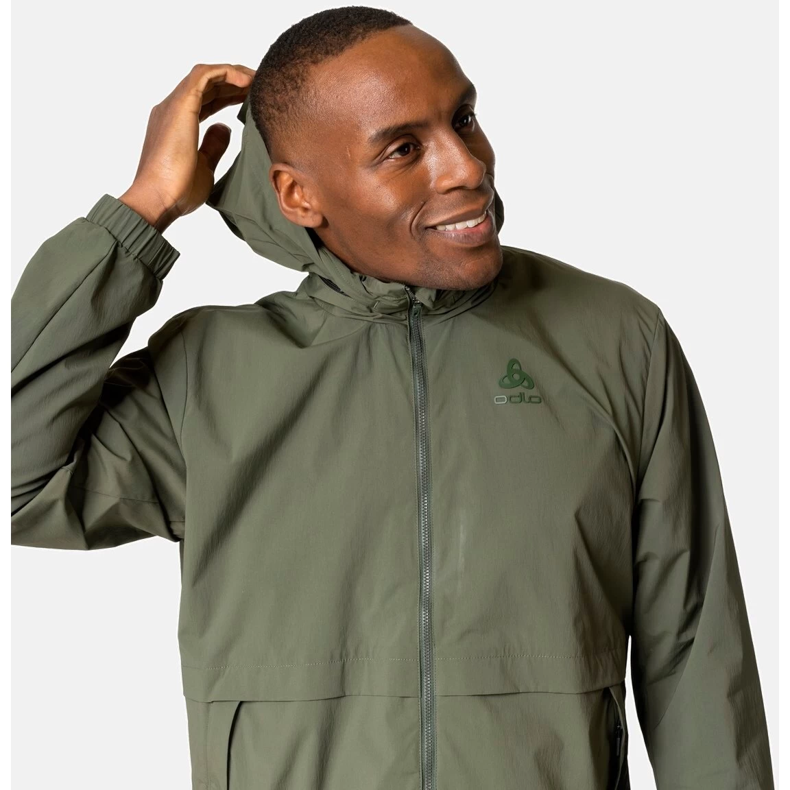 Odlo Ascent 365 Windshell Jacket Men - Deep Depths - Image 2