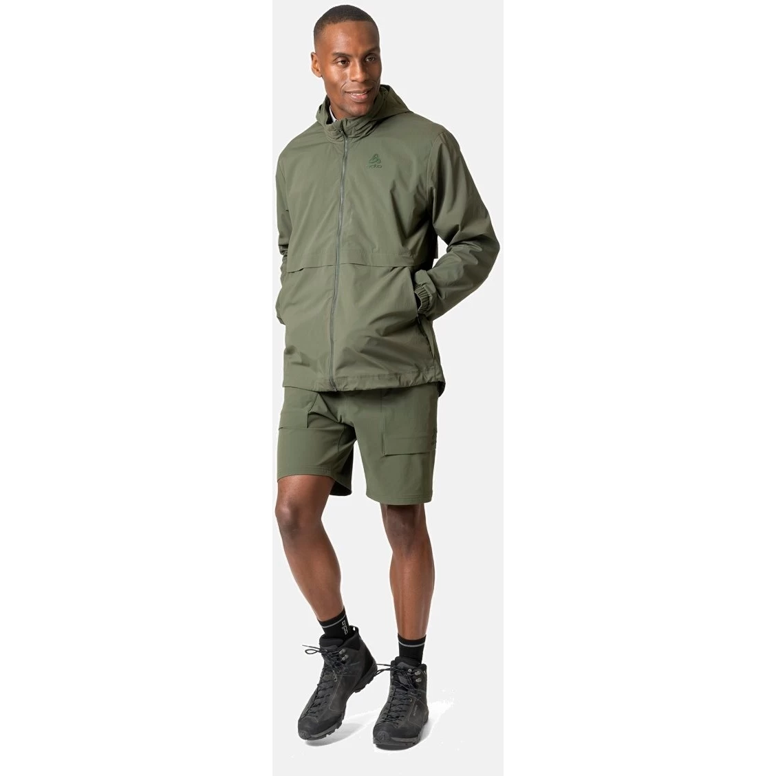 Odlo Ascent 365 Windshell Jacket Men - Deep Depths - Image 4