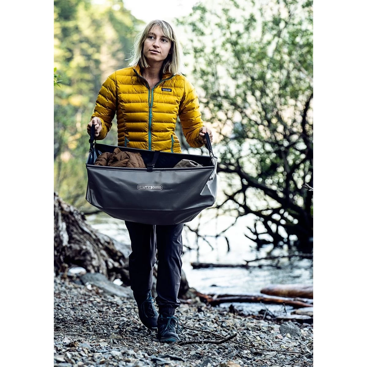 ORTLIEB Folding Bowl - 50L - Asphalt - Image 2