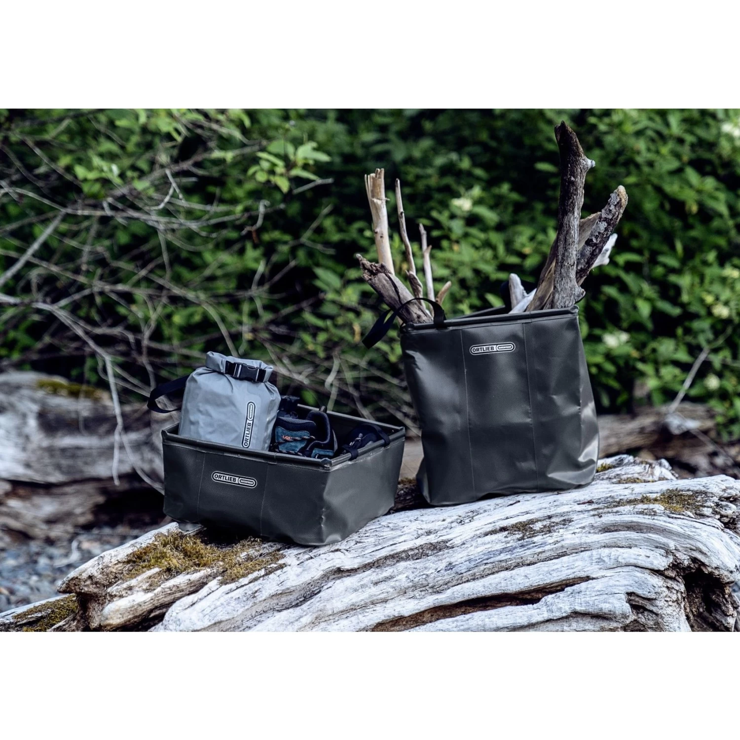 ORTLIEB Folding Bowl - 20L - Asphalt - Image 2