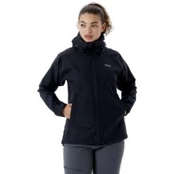 Rab Downpour Eco Jacket Women - Black