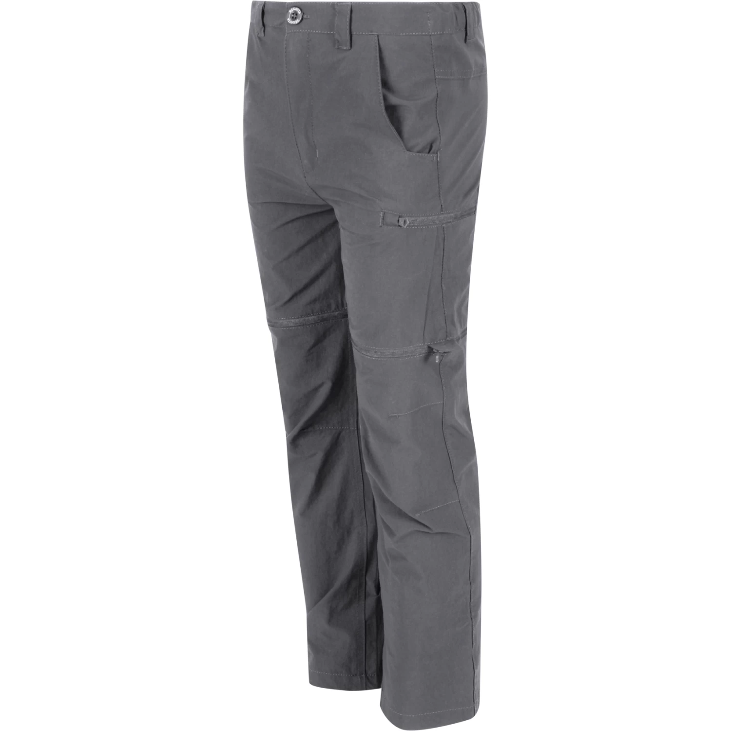 Regatta Highton Stretch Zip/Off Pants Kids - Seal Grey 038 - Image 3