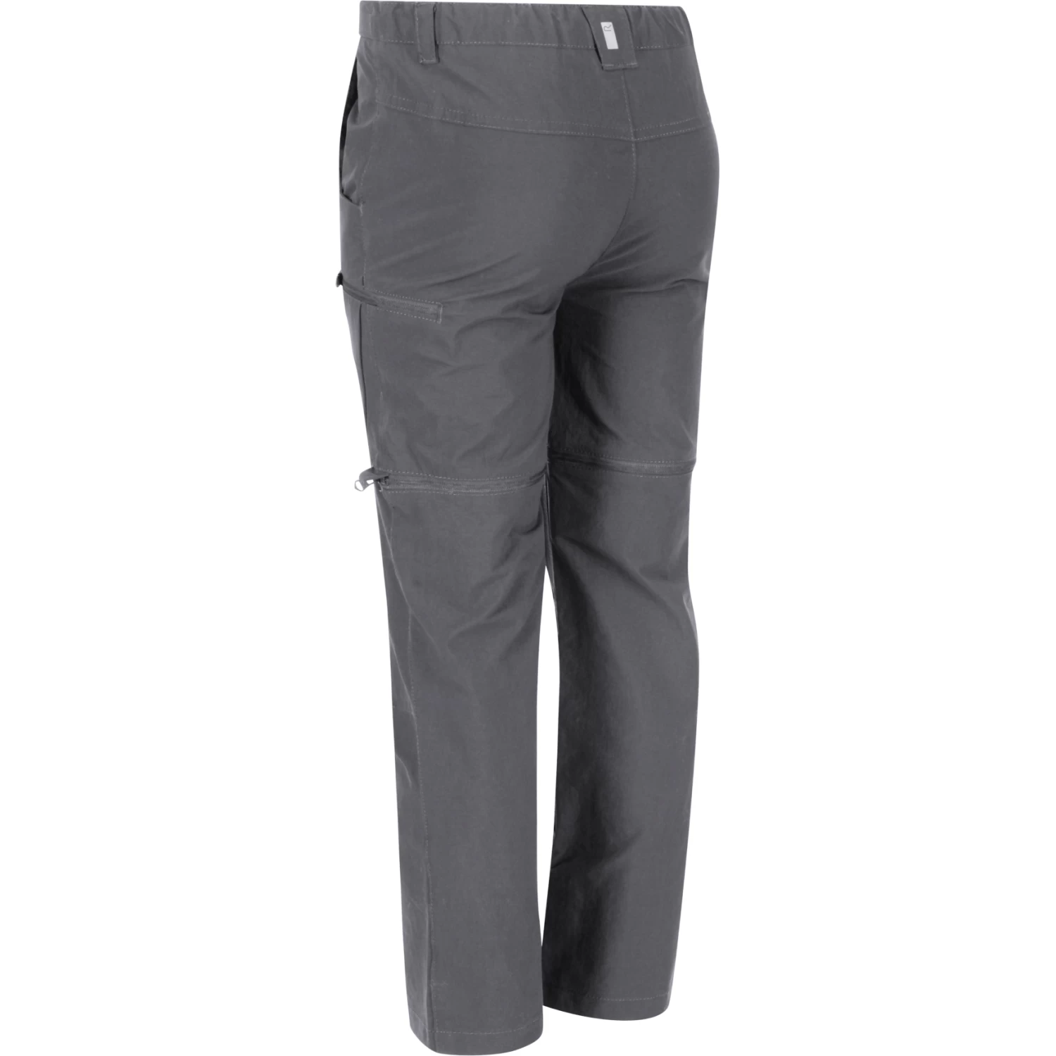 Regatta Highton Stretch Zip/Off Pants Kids - Seal Grey 038 - Image 4