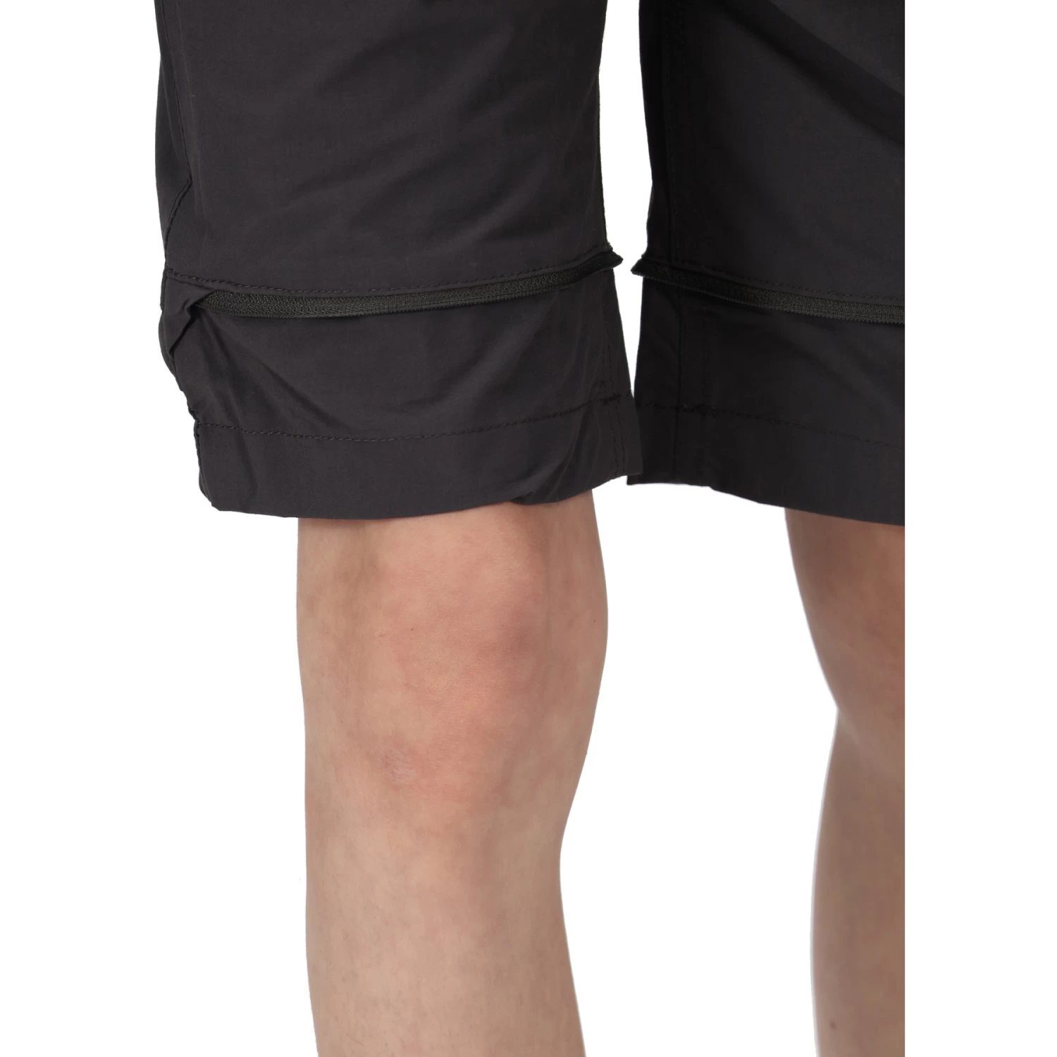 Regatta Highton Stretch Zip/Off Pants Kids - Seal Grey 038 - Image 11