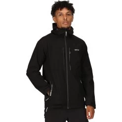 Regatta Raddick Rain Jacket - Black 800