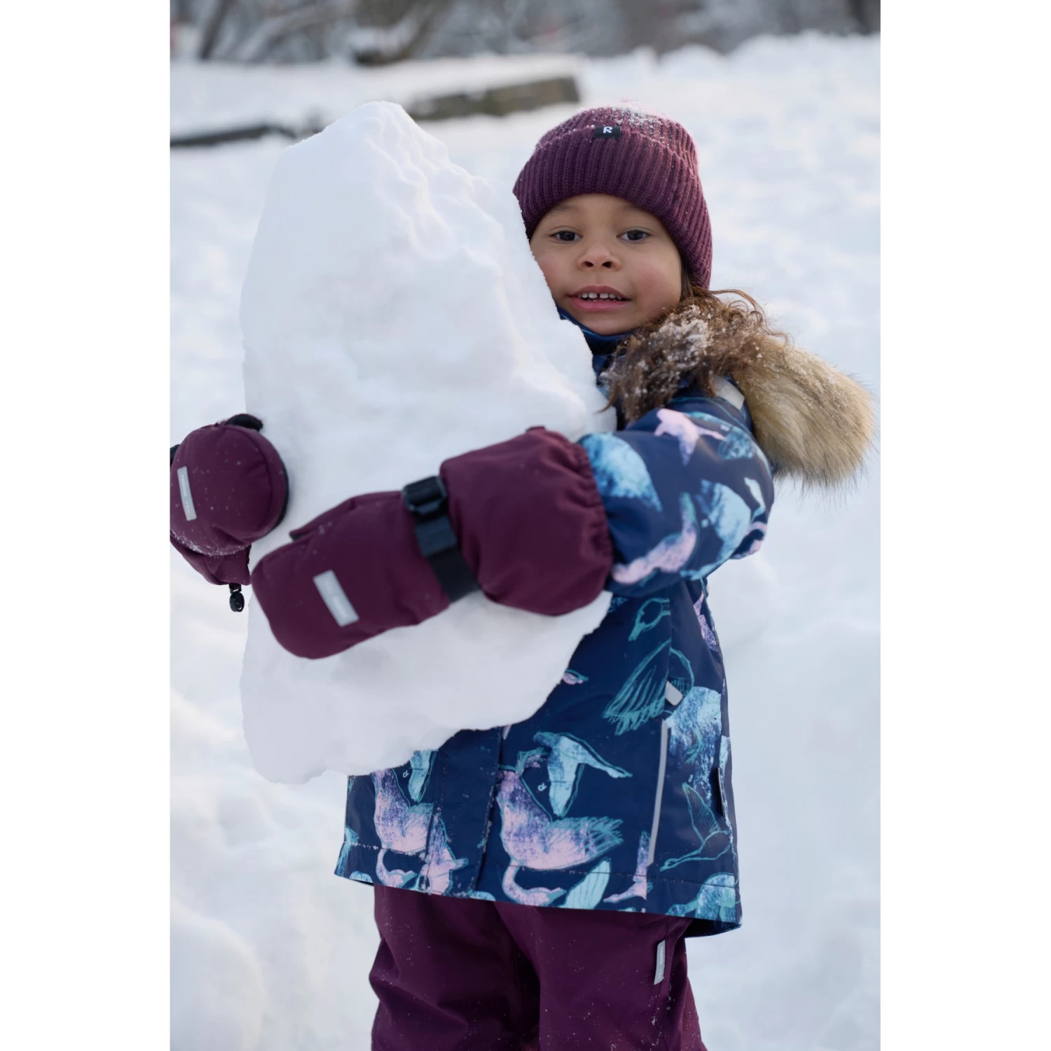 Reima Toddler Reimatec Mittens Ote - Navy 6980 - Image 6