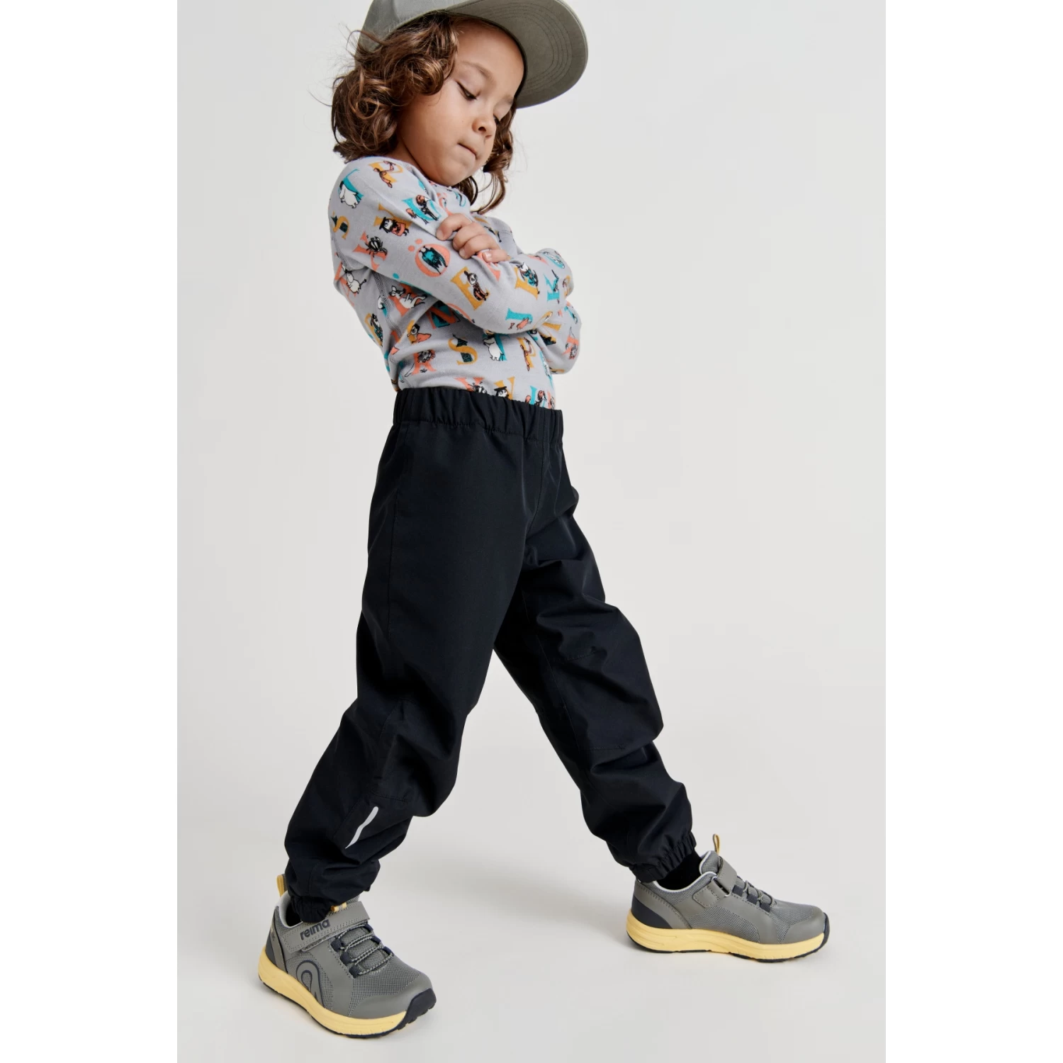 Reima Toddler Reimatec Pants Kaura - Green Clay 8680 - Image 6