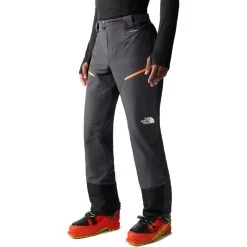 The North Face Dawn Turn Warm Pants Men - Asphalt Grey/TNF Black/Shocking Orange