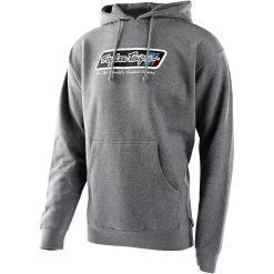 Troy Lee Designs Go Faster Hoodie Pullover - Charcoal