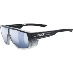 Uvex Mtn Style CV Glasses - Black Matt Fade/colorvision Mirror Silver